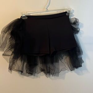 Booty tutu biker short